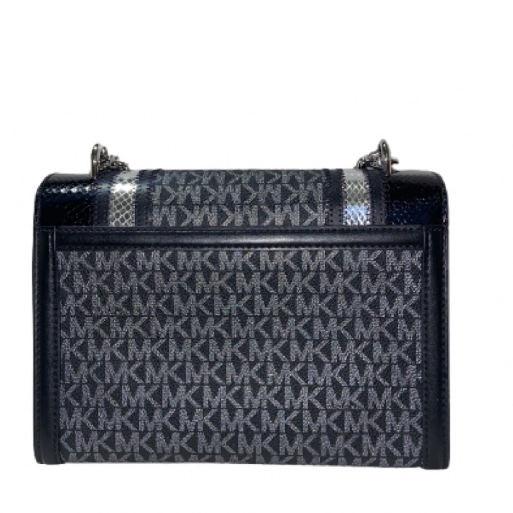Whitney Medium Signature Logo and Metallic Shoulder Bag  excellent condition - Picture 4 of 7